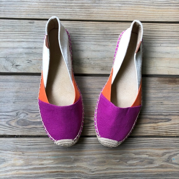 Sperry Shoes - Sperry Katama Cape Pink/Orange Espadrilles